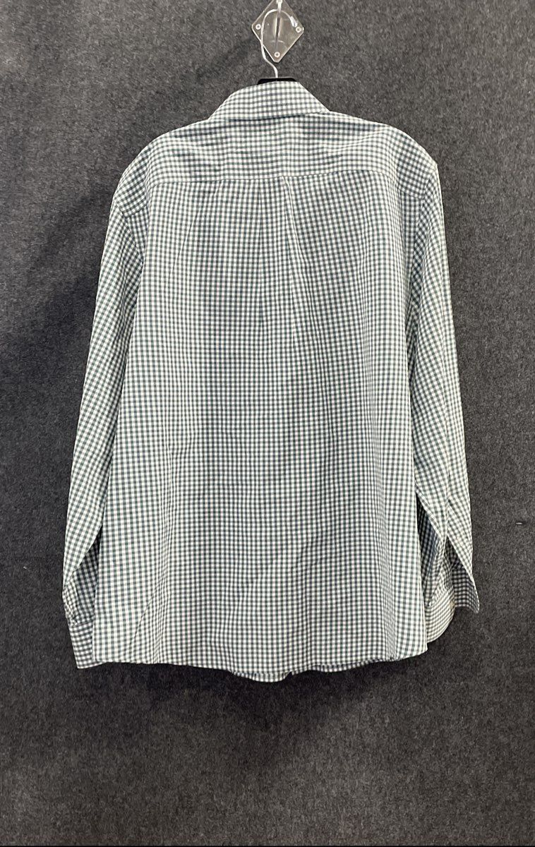 Vineyard Vines Men's Green Gingham Tucker Shirt Classic Fit Button Down Sz L