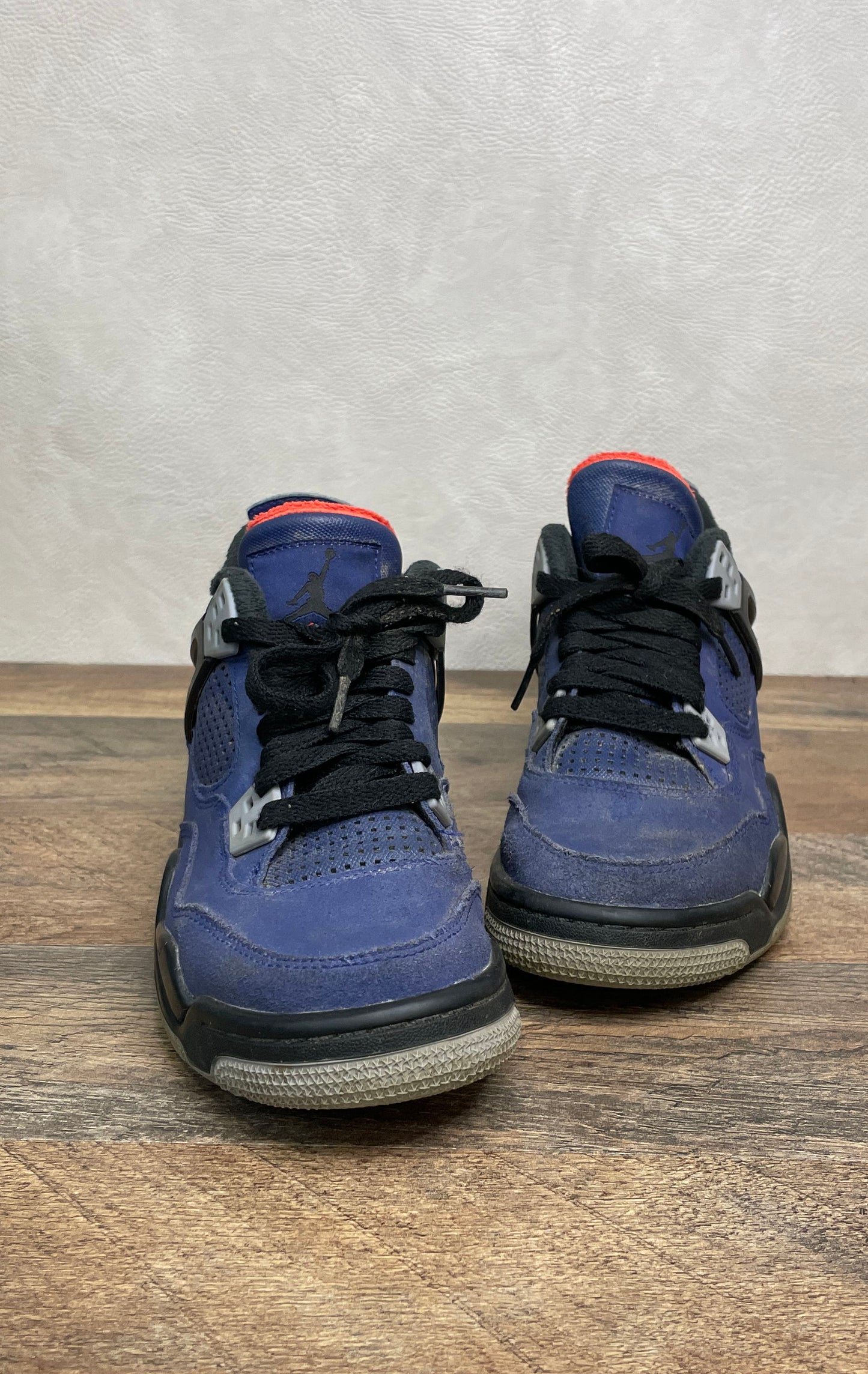 Nike Air Jordan 4 Retro Winterized Loyal Blue GS Size 4Y CQ9745-401