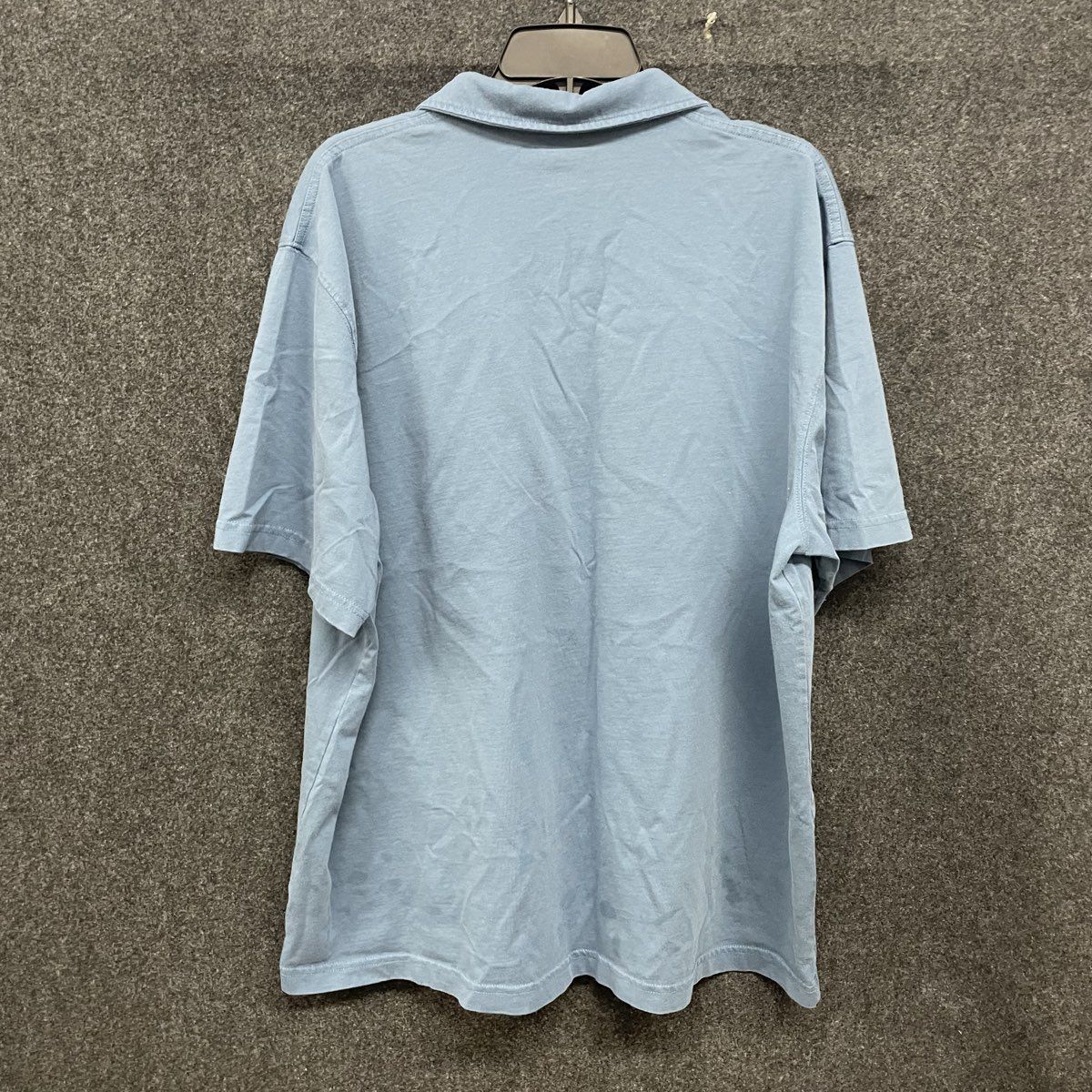 LL Bean Men's Blue Traditional Fit Short Sleeve Cotton Polo Shirt Sz XL