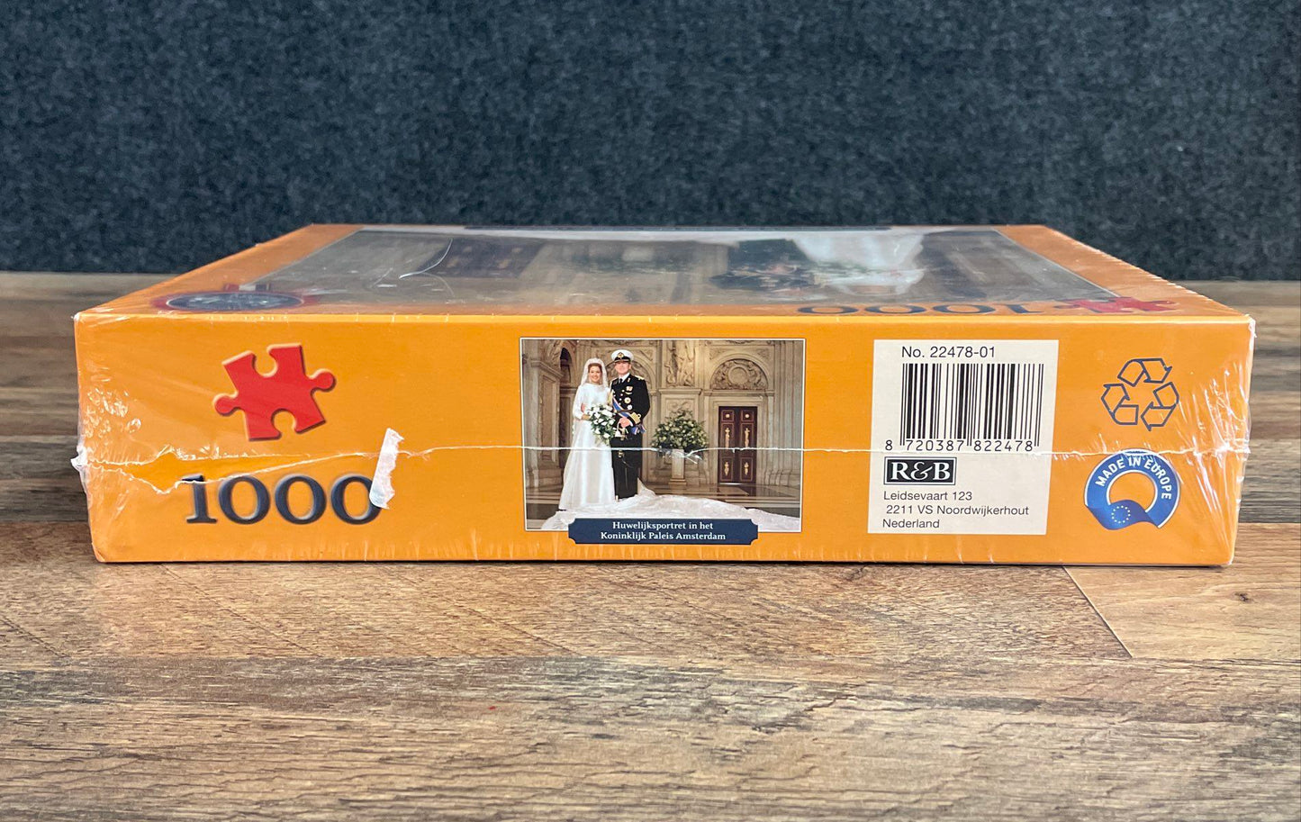 2002 R&B Dutch Royal Marriage Puzzle 1000 Piece King Willem-Alexander New Sealed