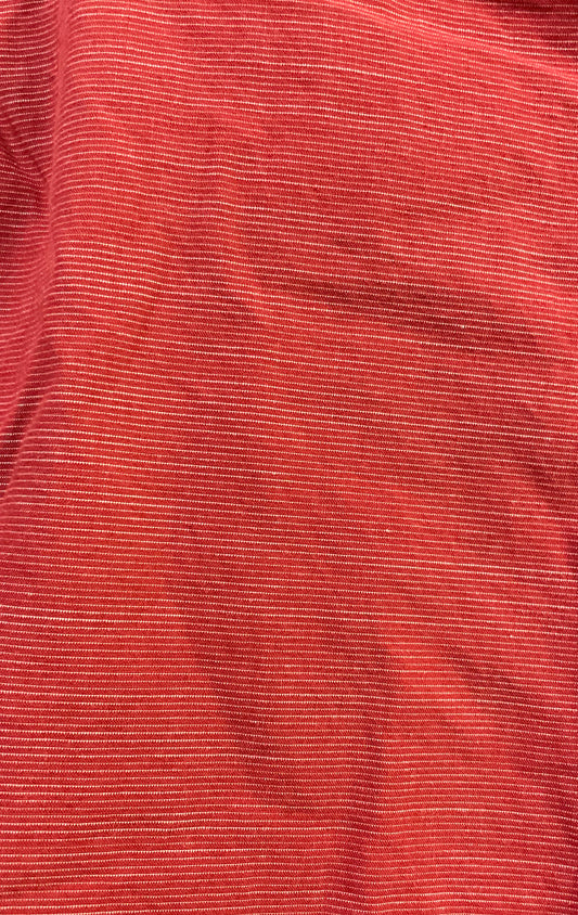 Tommy Hilfiger Men's Red White Micro Stripe Chino Shorts Sz 38