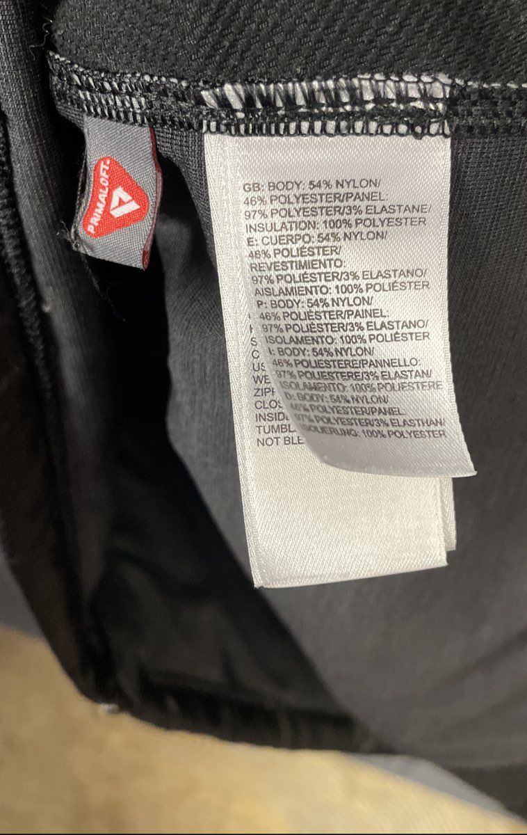 The North Face Women's Black Hybrid Quilted FlashDry Primaloft Jacket Sz M