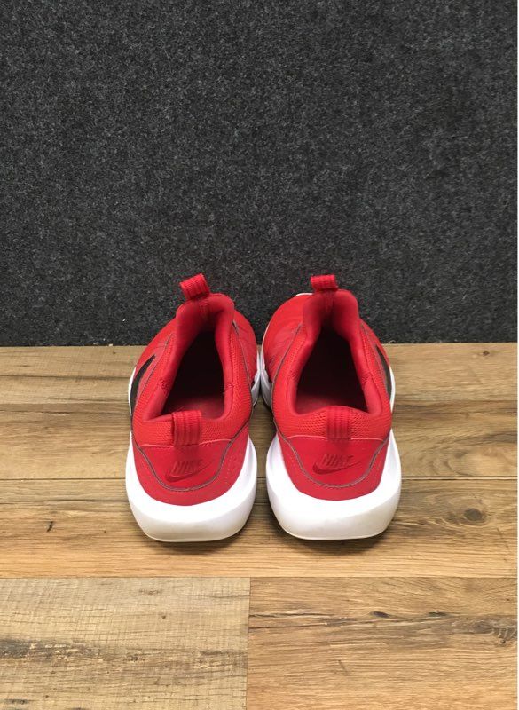 Nike Flex Runner University Red Black White Slip-On Running Shoes Men's Size 8.5