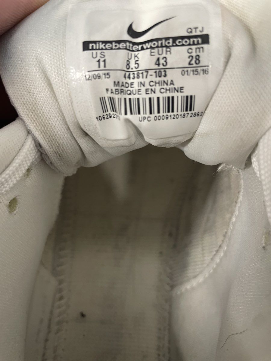 Nike Air Max 90 Premium White Ghost Green Black Women's Size 11