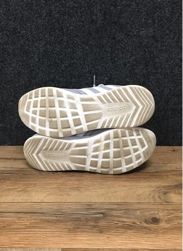 Adidas QT Racer 2.0 Grey White Women's Running Shoes Size 8
