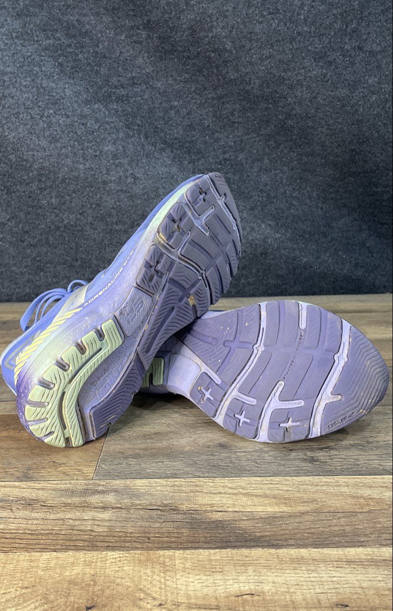 Brooks Adrenaline GTS 23 Blue Purple Gradient Running Shoes Women's Size 9