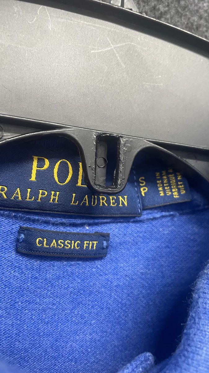 Polo Ralph Lauren Men's Blue Classic Fit Short Sleeve Cotton Polo Shirt Sz S