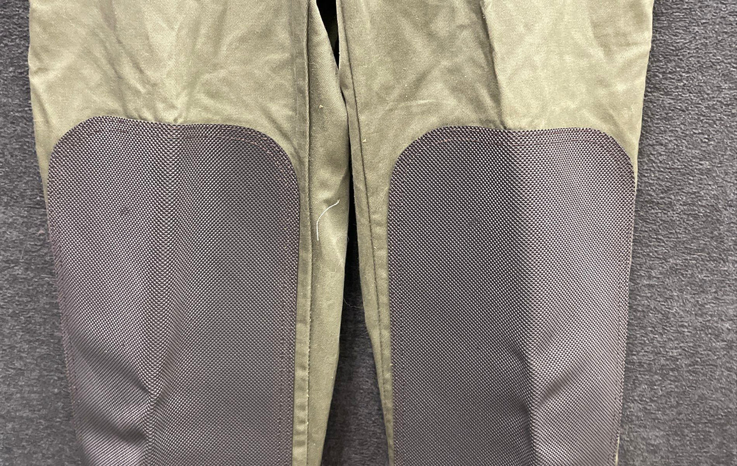 Vintage 70s 80s 10-X Men's Shooting Hunting Pants Olive Reinforced Sz 30x28