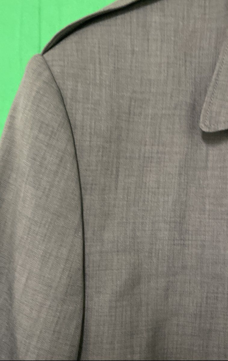 Zacchi Men's Olive Green Military Style Sport Coat Blazer Epaulets Sz 50R