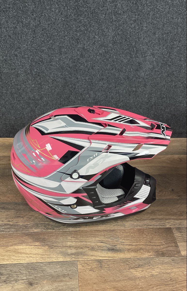 AFX FX-17 Motorcycle Helmet Multi Pink Size Medium New In Box Motocross ATV