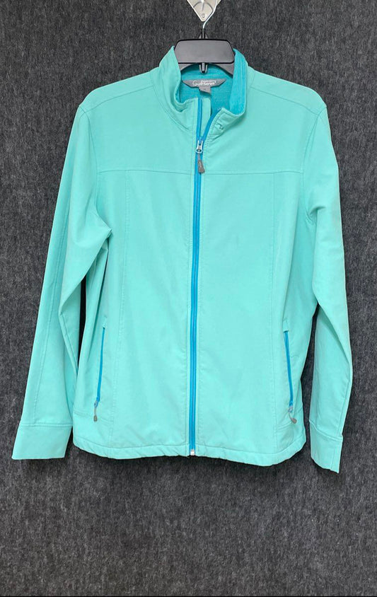 Gander Mountain Guide Series Women's Teal Full Zip Outdoor Jacket Sz XL