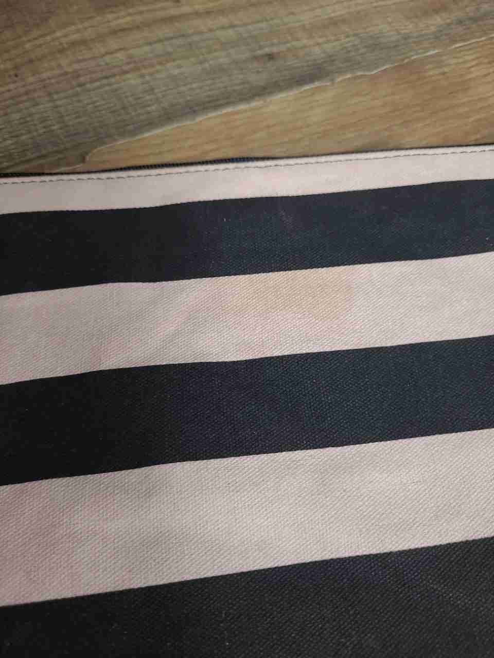 Victoria's Secret Sequin Canvas Tote Bags Striped Pouch Pink Black Lot of 3