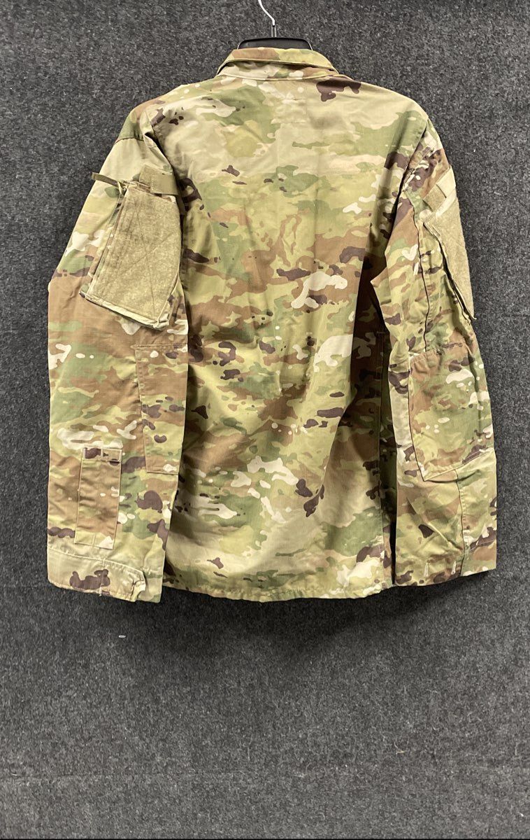 US Army Men's OCP Combat Coat Insect Shield Permethrin Treated NWT Medium Long