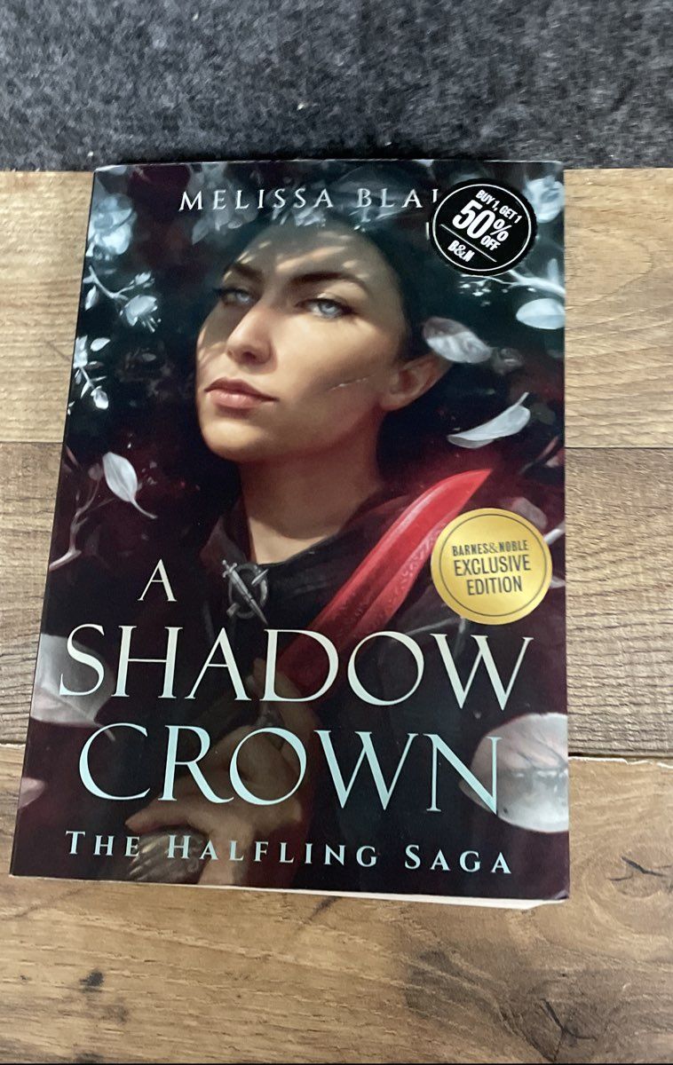 Melissa Blair Book Lot The Halfling Saga A Broken Blade & A Shadow Crown
