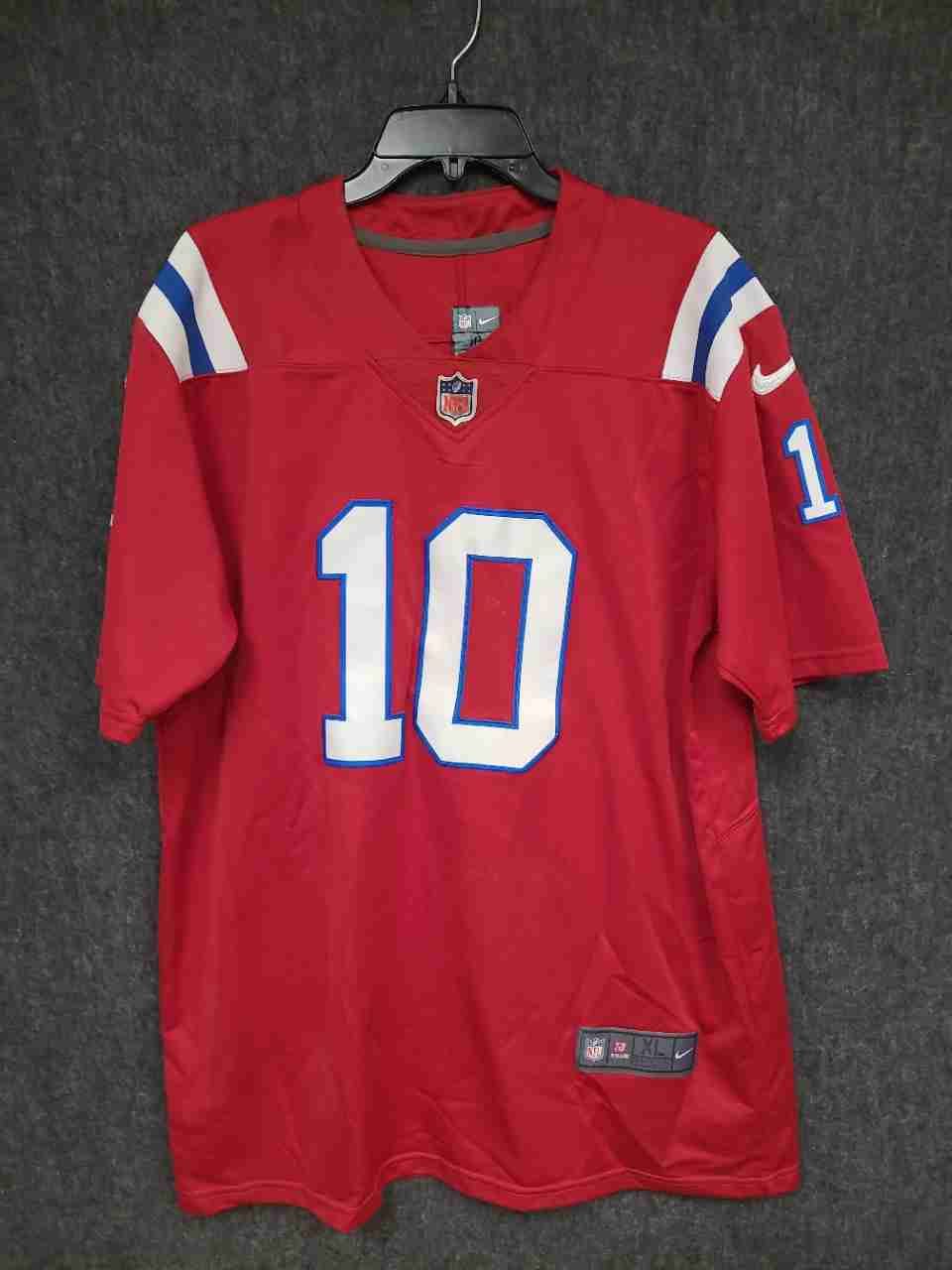 Nike Men's New England Patriots Mac Jones #10 Red On Field Jersey Sz XL