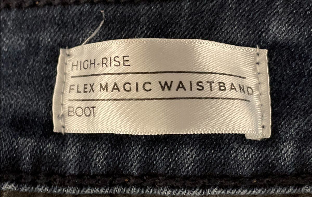 Lane Bryant Women's Blue High-Rise Bootcut Flex Magic Waistband Jeans Sz 16
