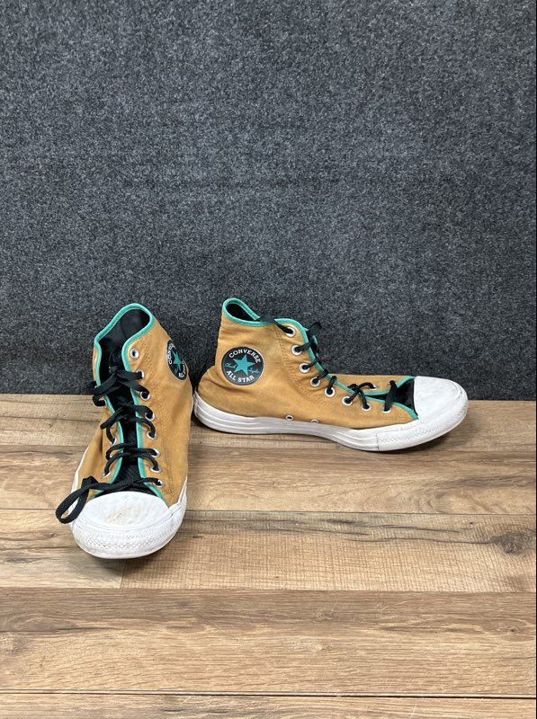 Converse Chuck Taylor All Star High Top Wheat Teal Sneaker Men's 10 Women's 12