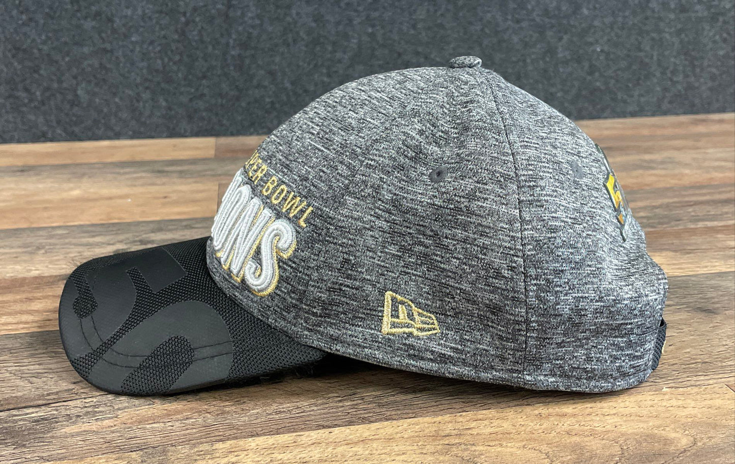 New Era Denver Broncos Super Bowl 50 Champions 9FORTY Adjustable Hat Cap Gray