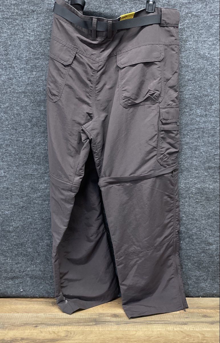 Cabela's Men's Great Trail Convertible Cargo Pants Lead Nylon NWT Size 40x30
