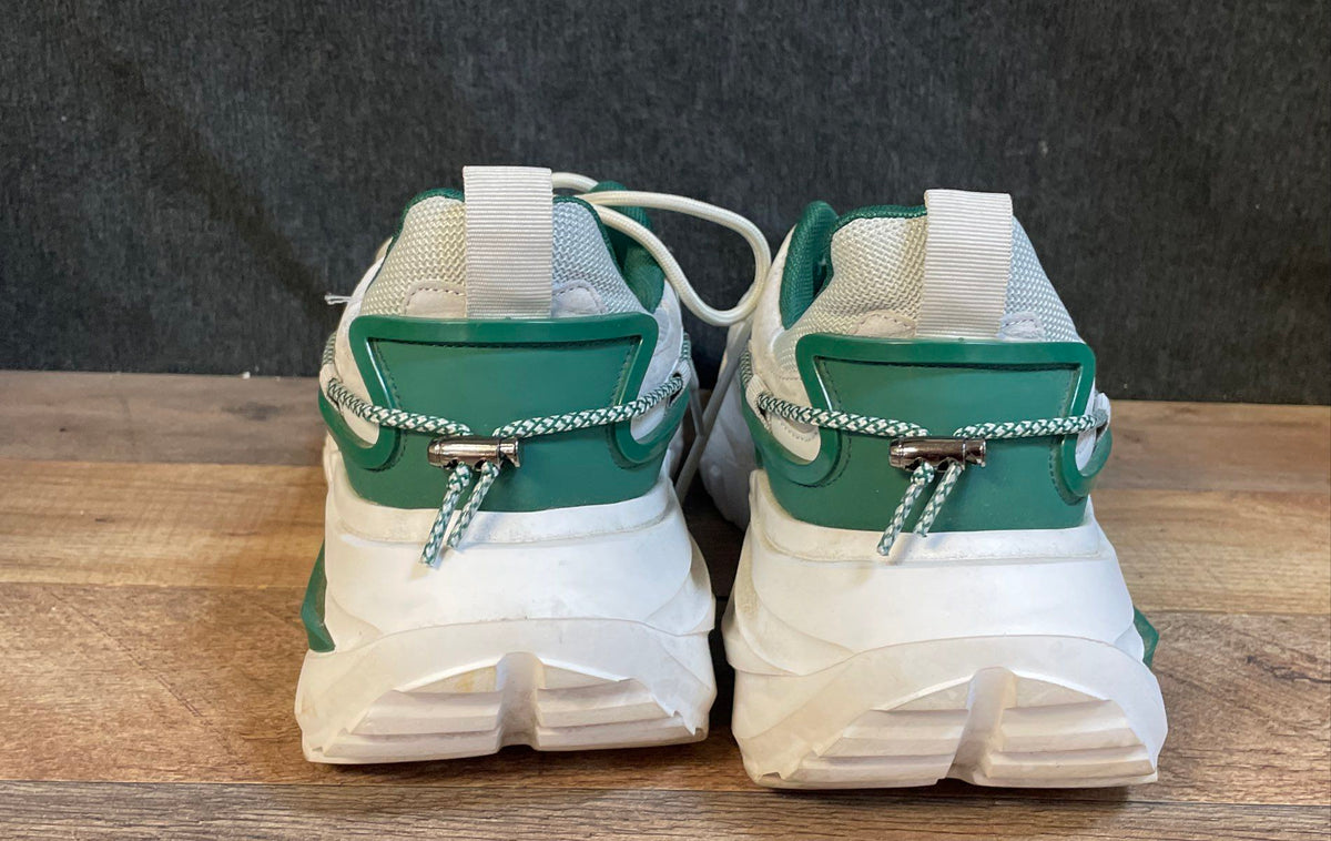 Mazino Oasis-031 White Green Chunky Streetwear Sneakers Size 12