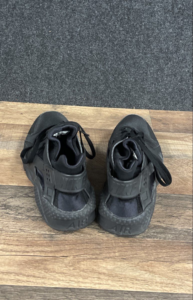 Nike Air Huarache Triple Black Men's Running Shoes Size 10