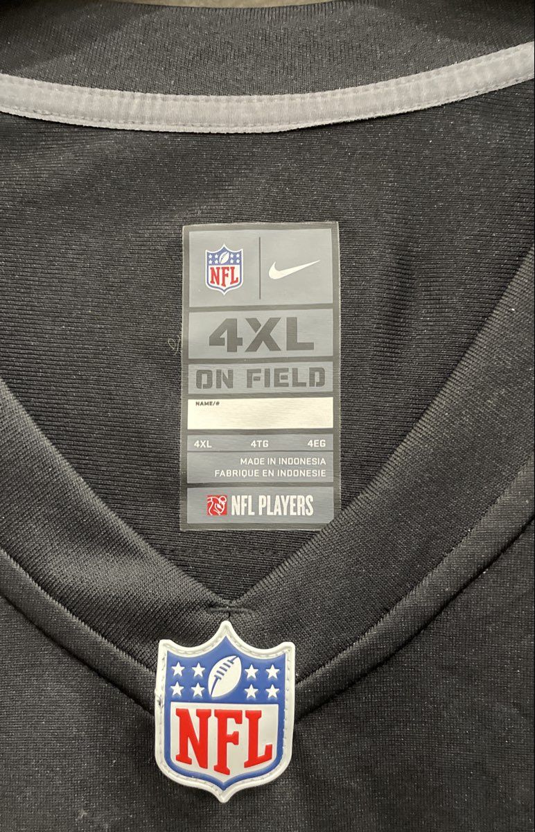 Nike Men's Pittsburgh Steelers Kenny Pickett #8 Jersey Black On Field Sz 4XL