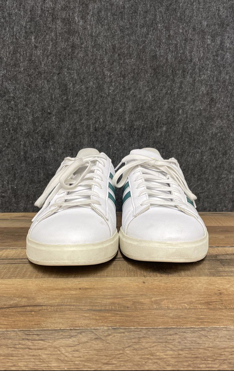 Adidas Grand Court 2.0 White Green Men's Sneakers Size 10.5