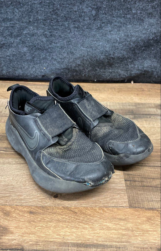 Nike Flex Runner Youth Black Slip-On Running Sneakers Size 2