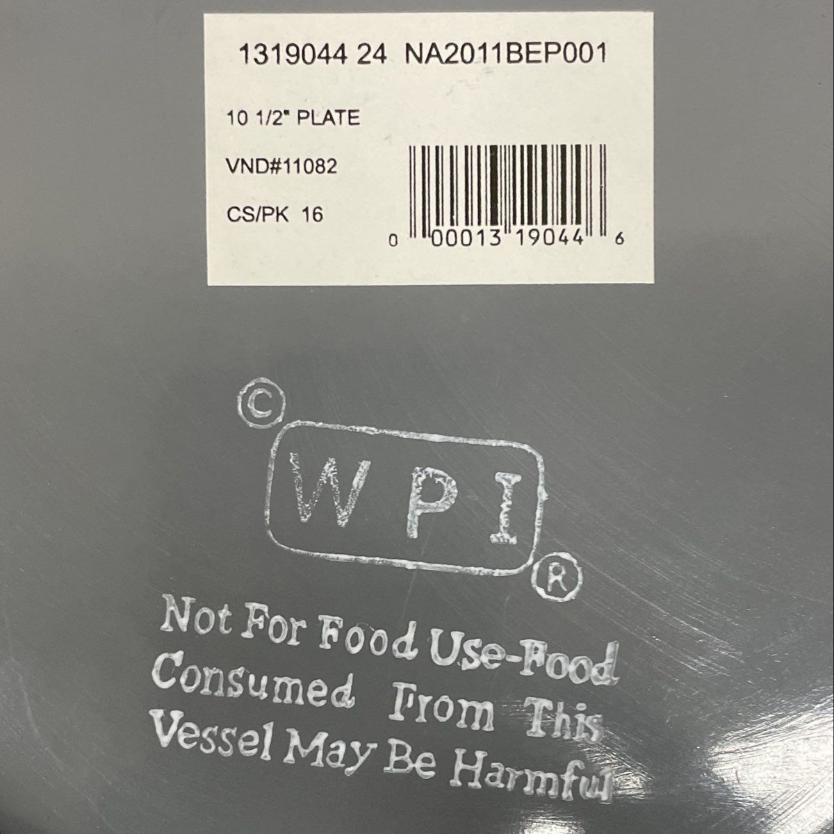 WPI Hand-Painted Fish Decorative Plates Pair 10.5" Fishing Lodge Decor