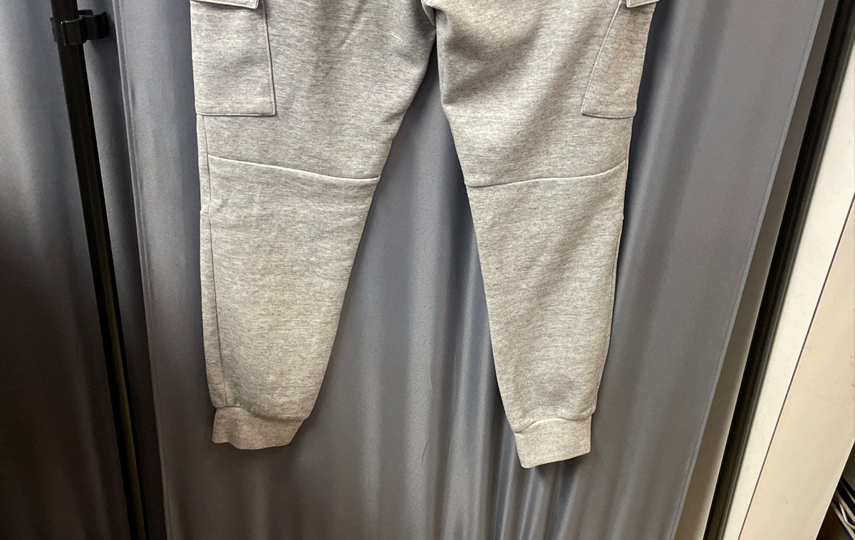 Polo Ralph Lauren Men's Gray Cargo Jogger Sweatpants Pony Logo Sz M