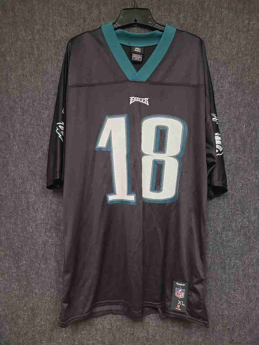 Reebok Men's Philadelphia Eagles Jeremy Maclin #18 Black Jersey Sz XL