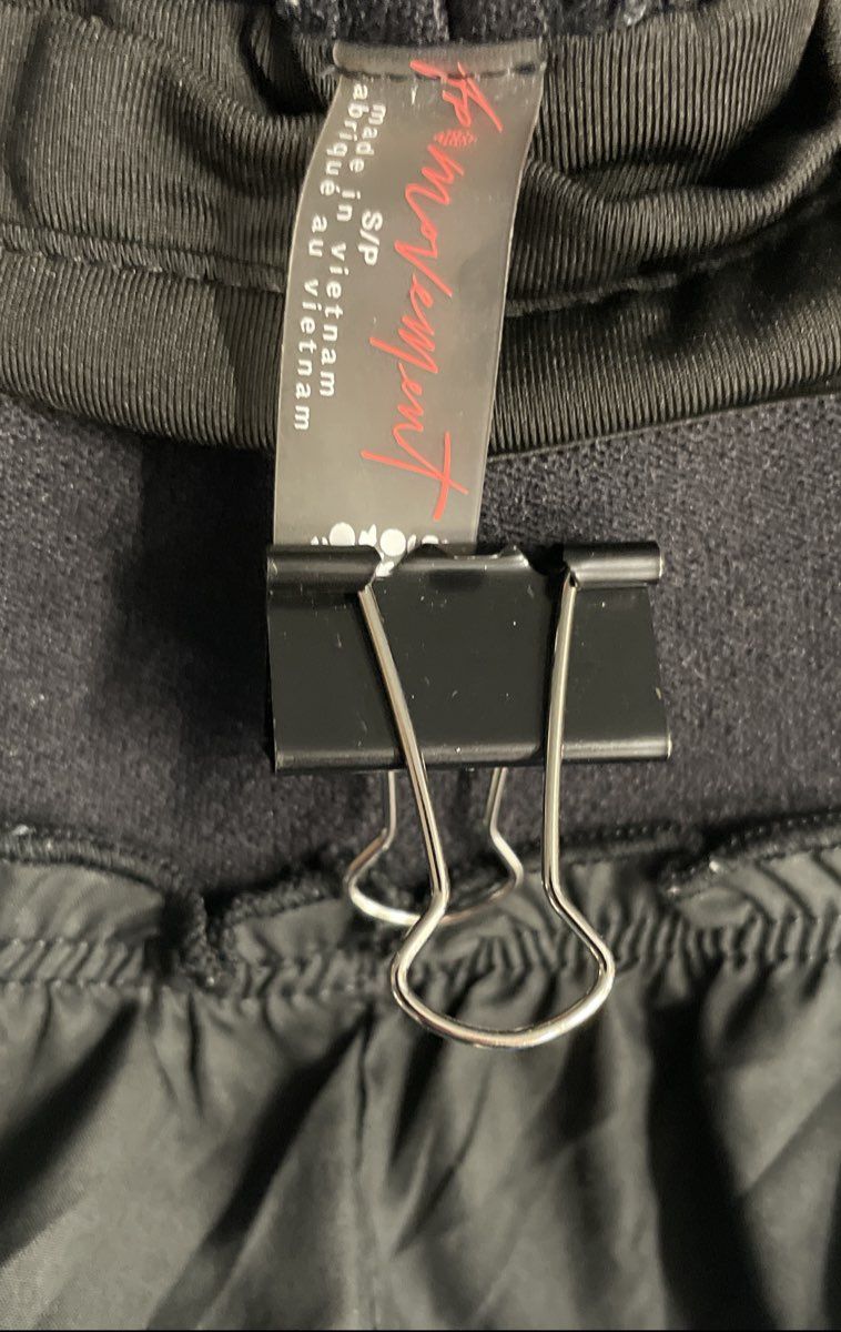 FP Movement Women's Way Home High Waisted Running Shorts Black Sz S