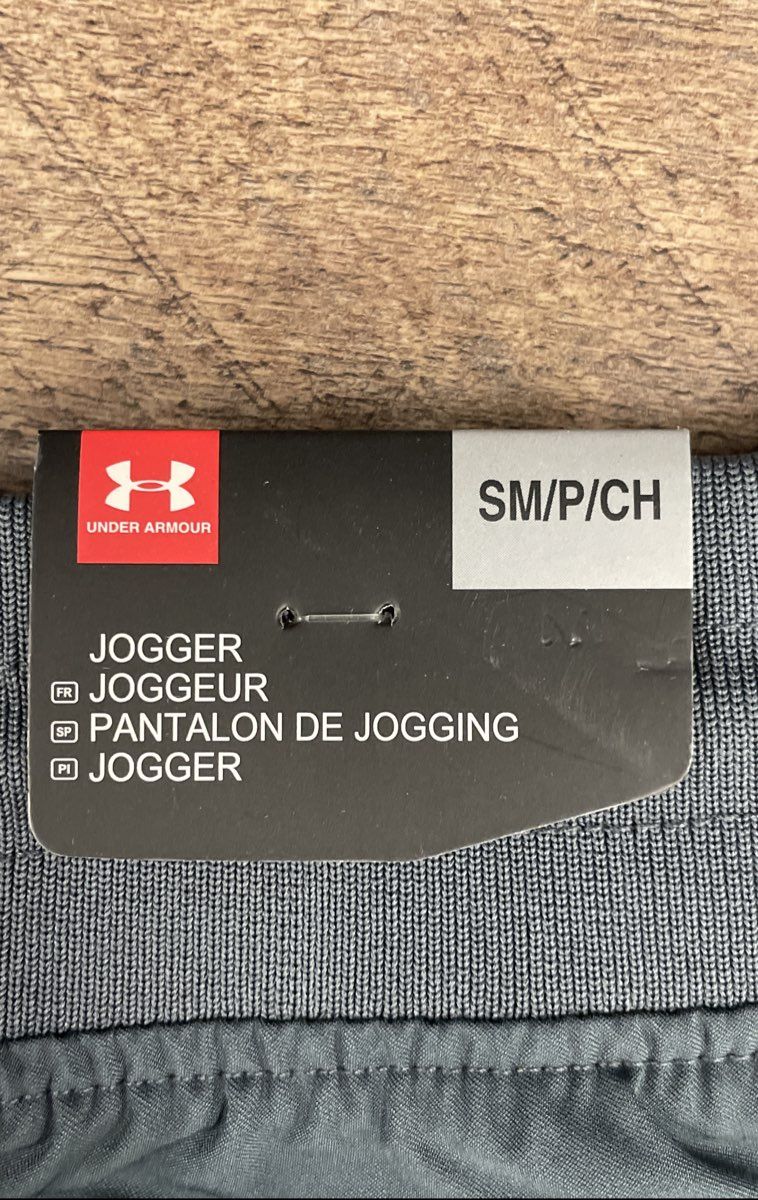 Under Armour Men's Sportstyle Elite Jogger Pants Blue Grey Sz S NWT