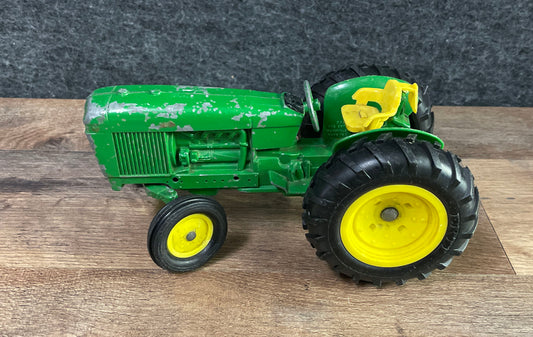 Vintage ERTL John Deere Tractor Diecast Metal Toy Farm Vehicle Green & Yellow