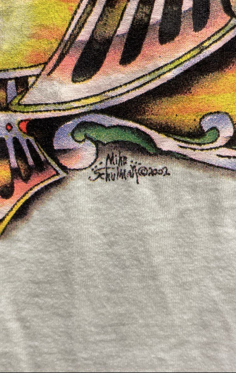 Vintage 2002 The Other Ones Terrapin Station Tour T-Shirt Alpine Valley Sz XL