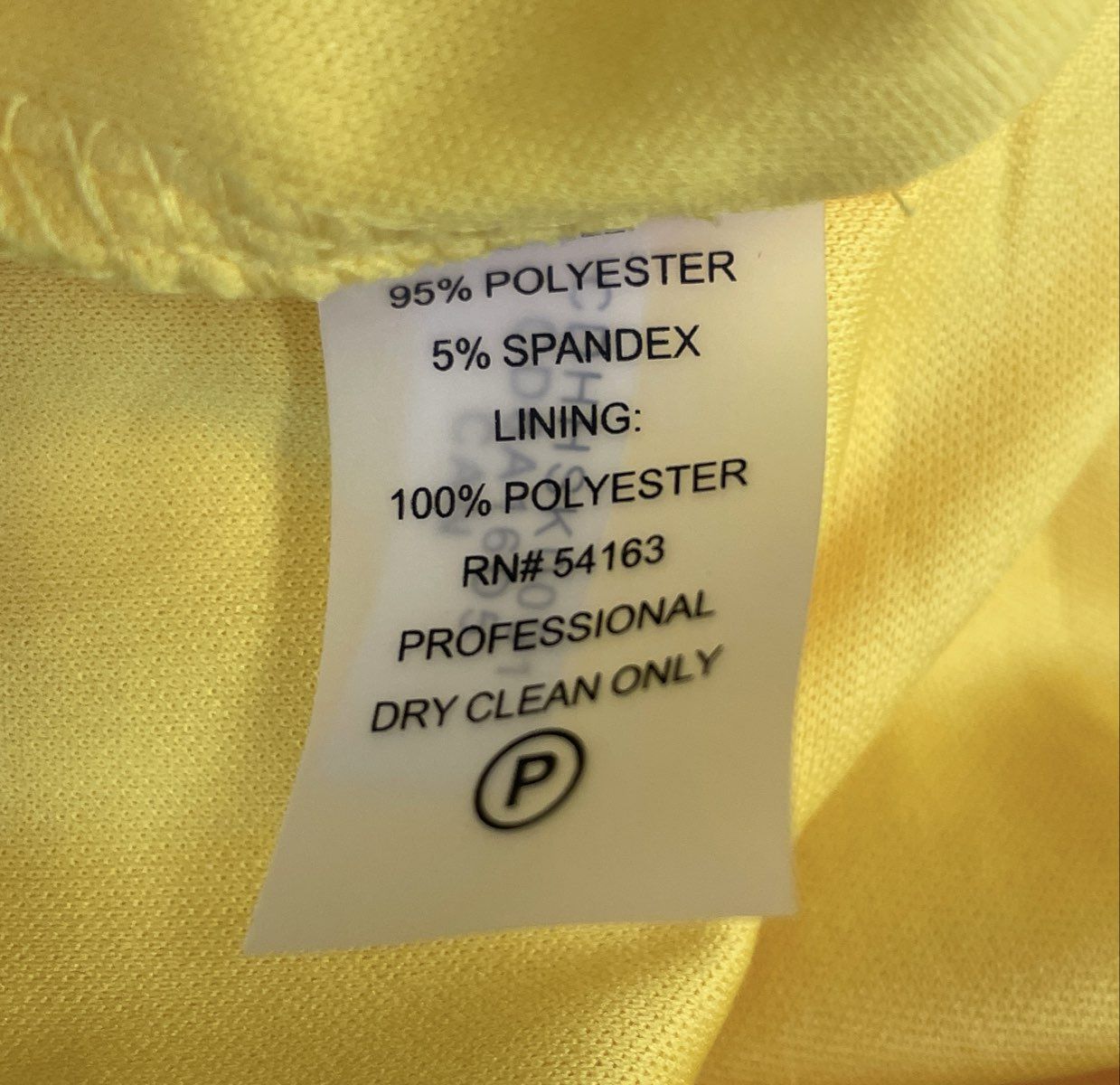 Calvin Klein Women's Textured Yellow Sleeveless Sheath Dress Sz 10