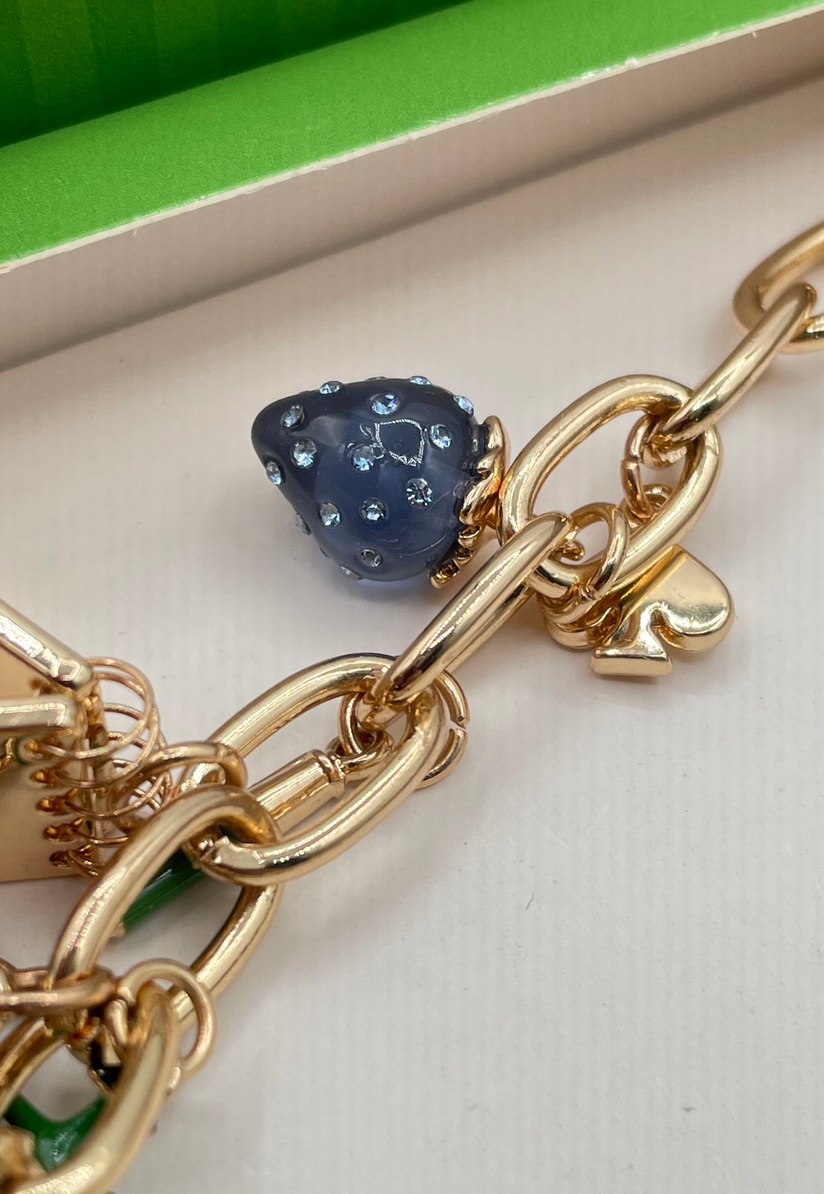Kate Spade New York x Target Chunky Charm Statement Necklace In Box