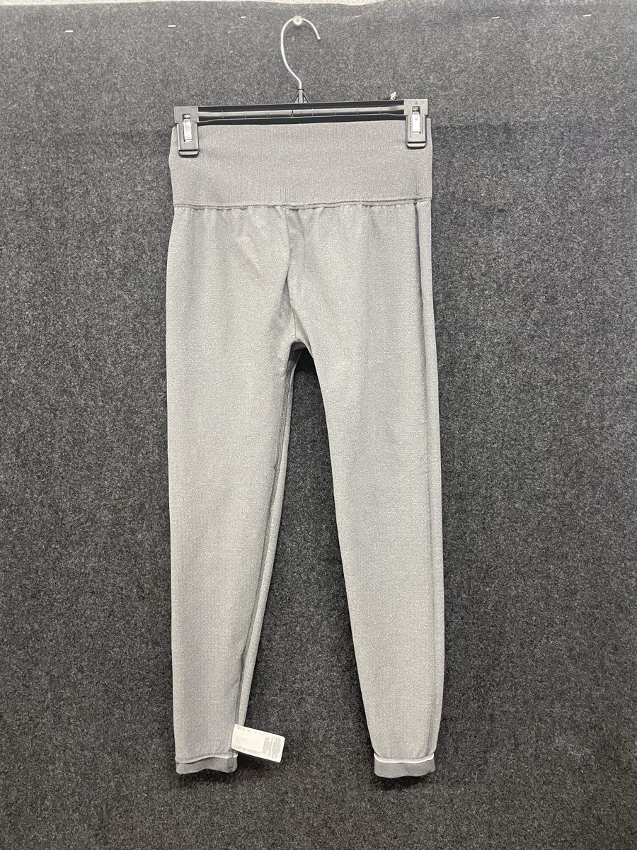 Gymshark Women's Vital Seamless 2.0 Leggings Grey Marl High Waist Sz M