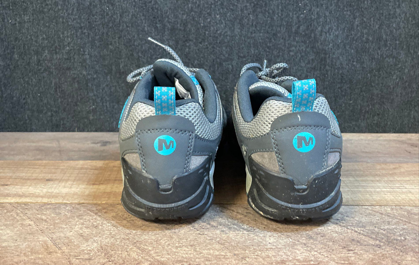 Merrell Siren Edge Q2 Gray Turquoise Women's Hiking Shoes Size 8