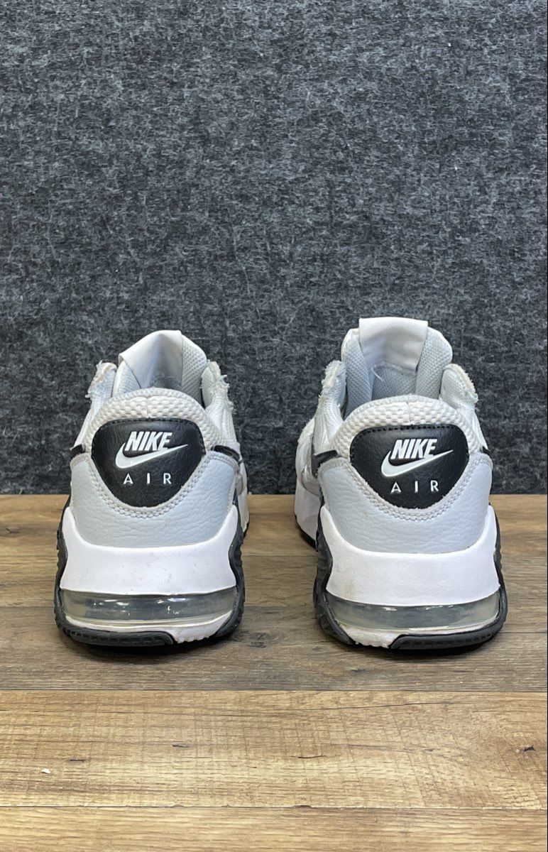 Nike Air Max Excee White Black Pure Platinum Low Top Sneakers Men's Size 8