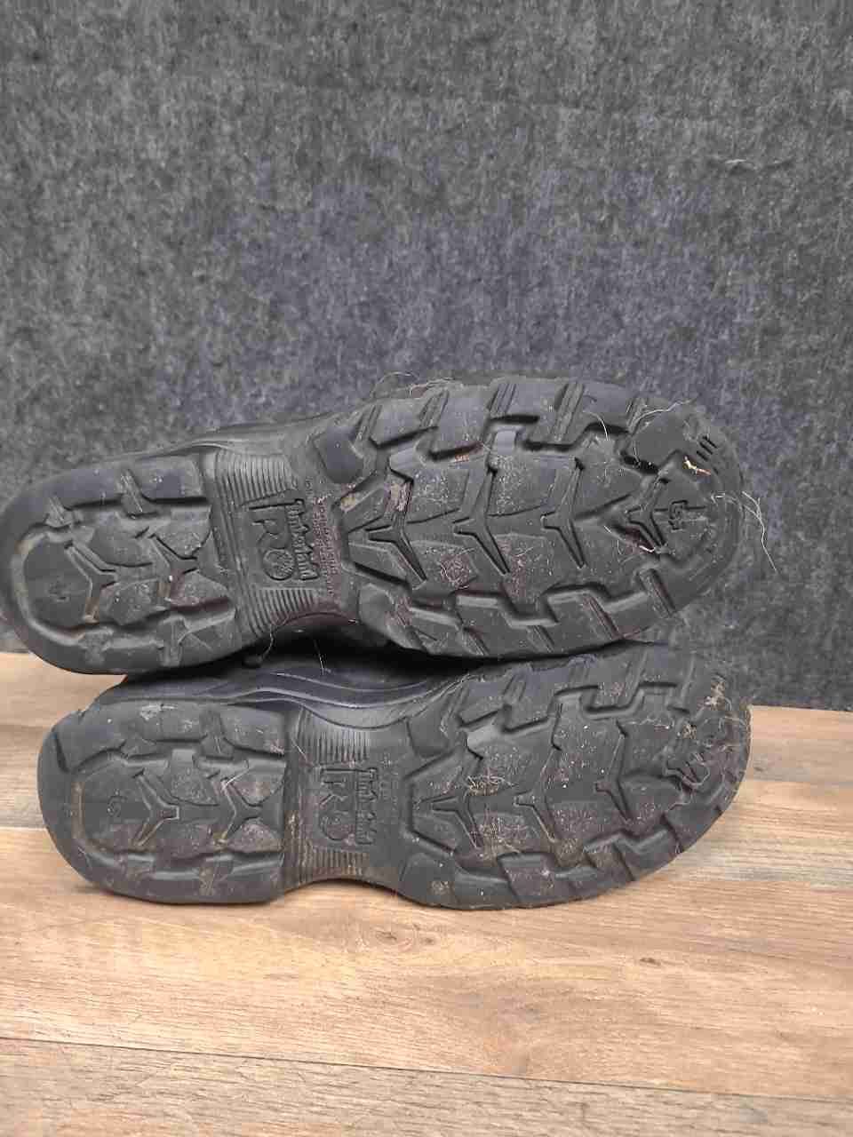Timberland PRO Valor 8-Inch Side-Zip Tactical Duty Boots Black Men's Size 11
