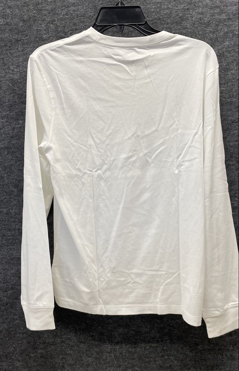 J.Crew Men's 2-Pack White Long Sleeve Broken-in Cotton T-Shirt Lot Sz S NWT