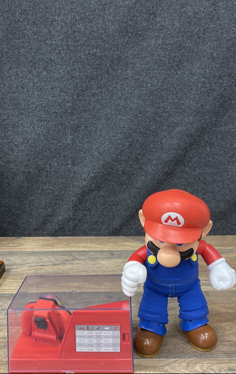 Carrera RC Mini Mario Kart & It's-A Me Mario Figure Lot Nintendo Toys