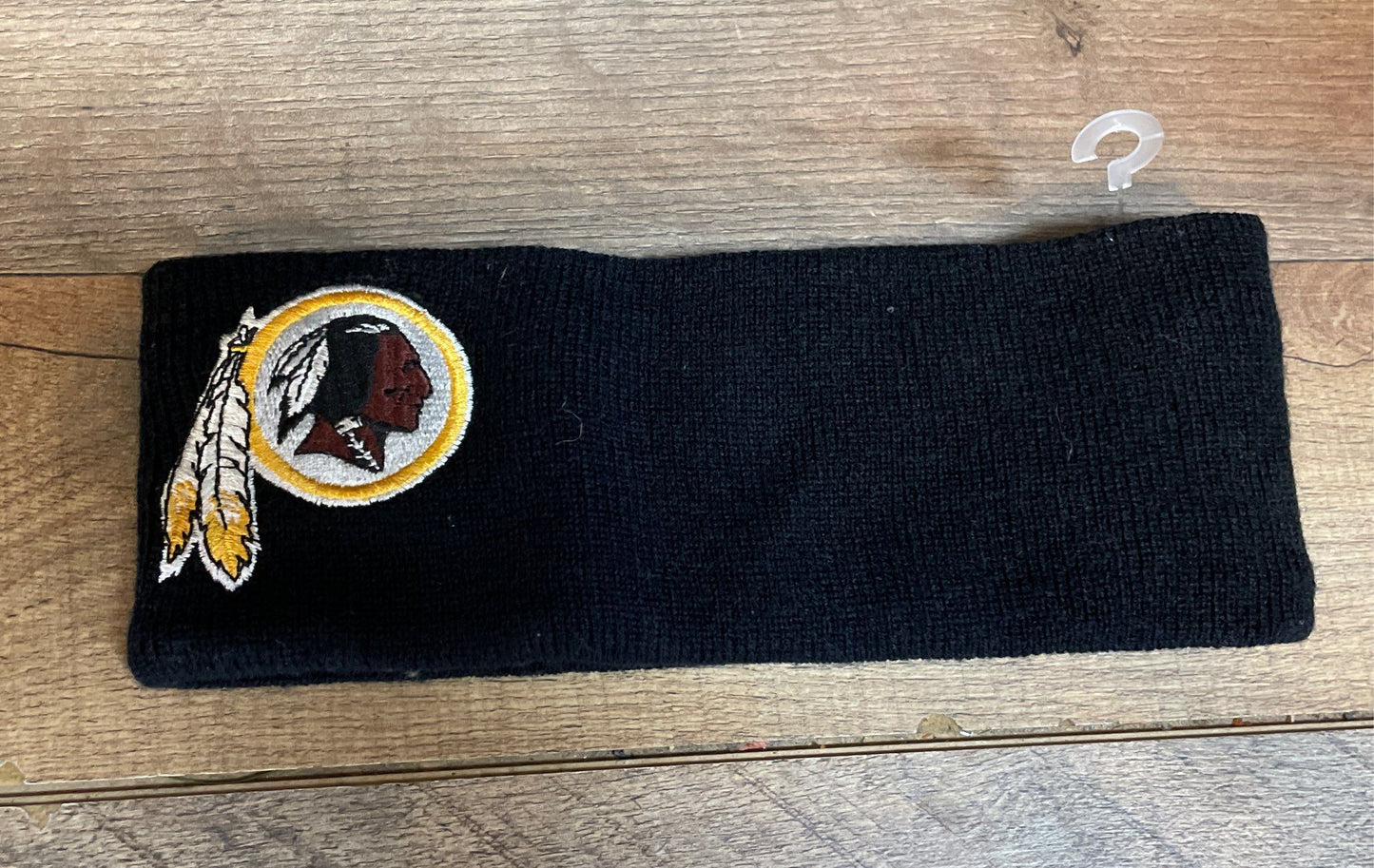 Vintage 90s Washington Redskins Beanie & Reebok NFL Headband Lot Burgundy Black