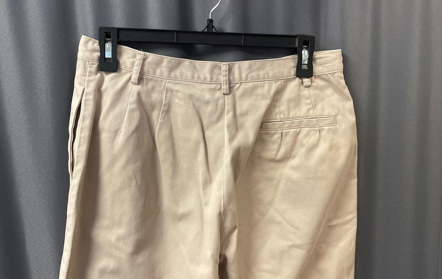 Pendleton Women's Tan Flat Front Cotton Khakis Chino Pants