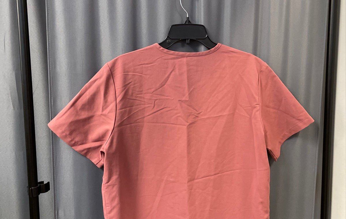 FIGS Men's Leon Technical Collection Brick V-Neck Scrub Top Sz M