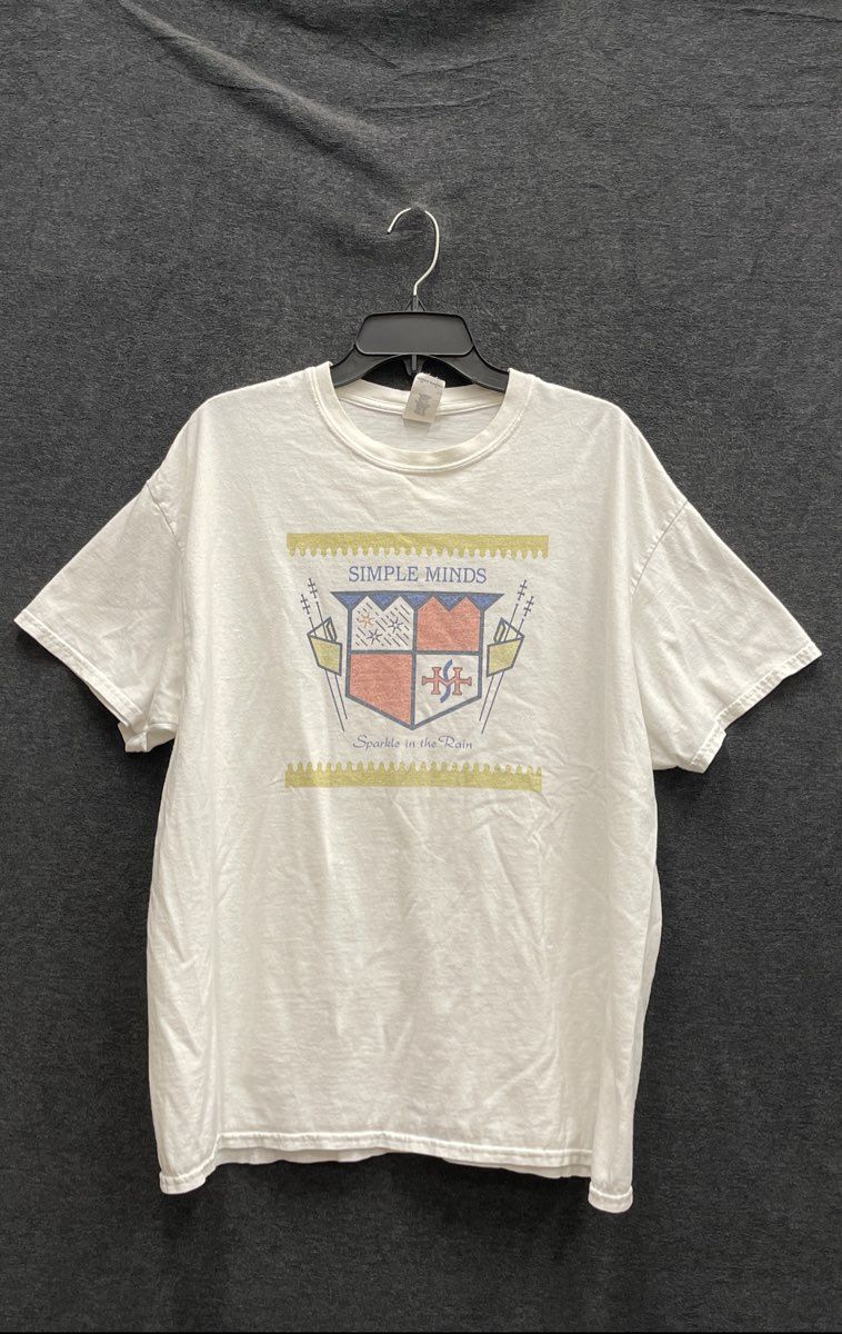 Simple Minds Sparkle in the Rain Album Graphic T-Shirt Reprint Gildan Sz XL