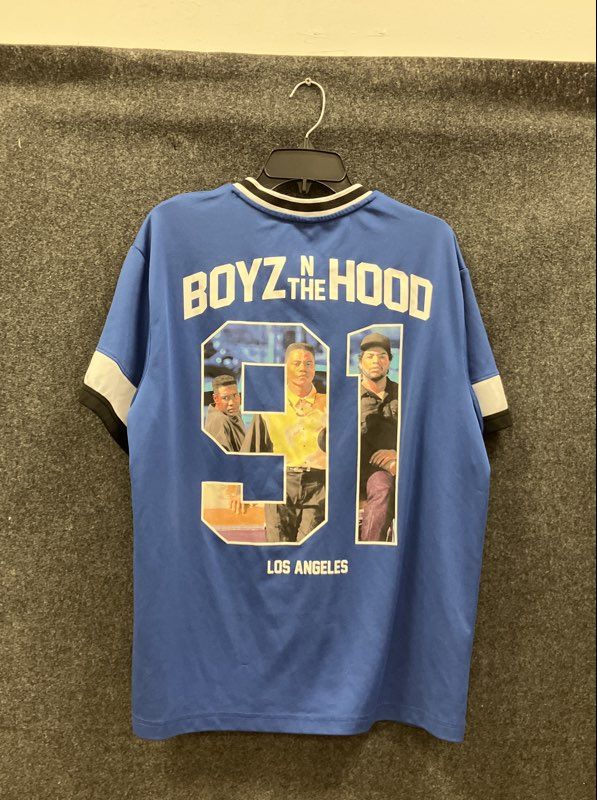 Boyz N The Hood 1991 Movie Tribute Jersey Reprint Columbia Pictures Sz L