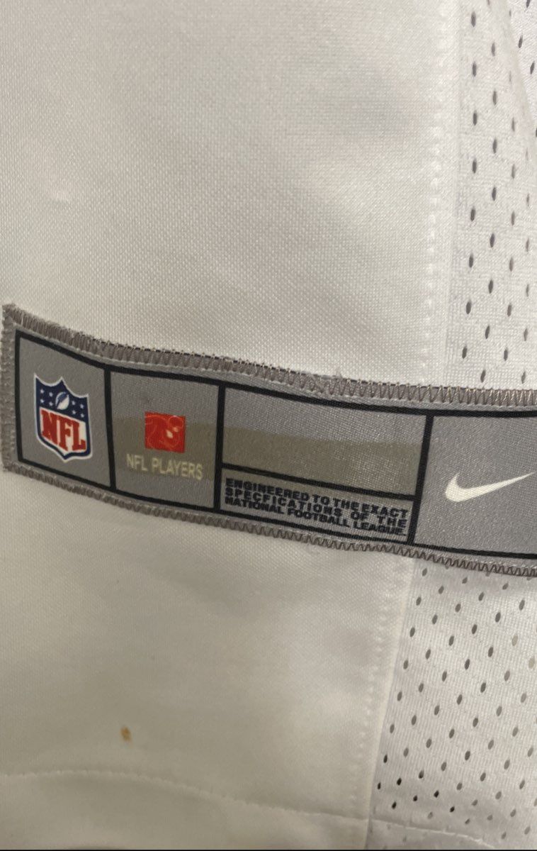 Nike Philadelphia Eagles Carson Wentz #11 White Game Jersey Sz XL