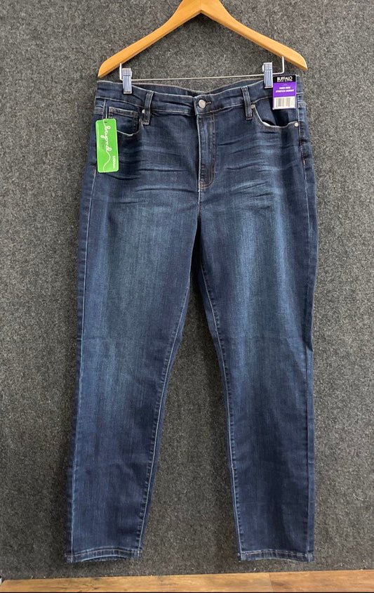 Buffalo David Bitton Women's Mollie High-Rise Skinny Jeans Blue NWT 14/34